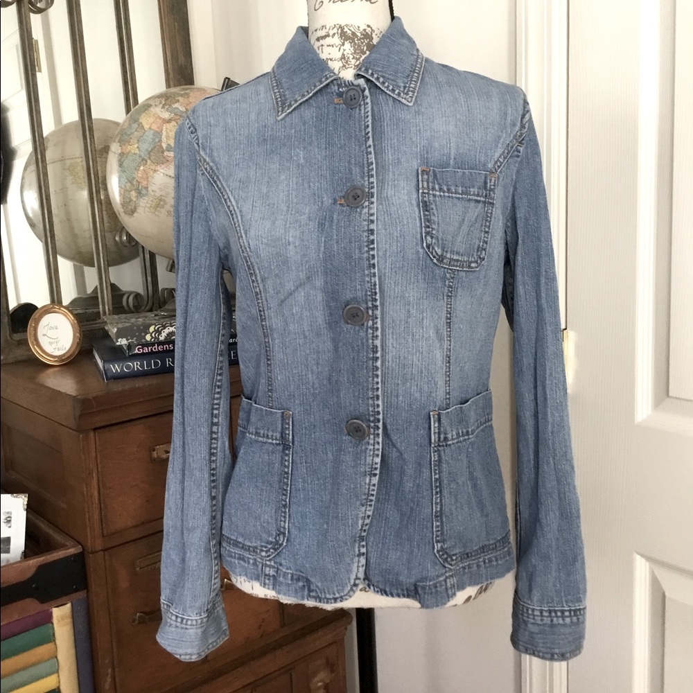 Denim J.Crew blazer